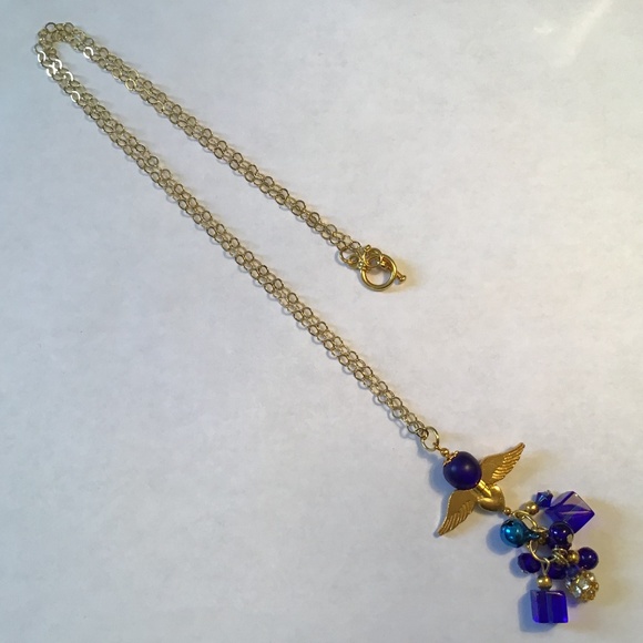 Beautiful Blue beaded Set - Picture 6 of 7